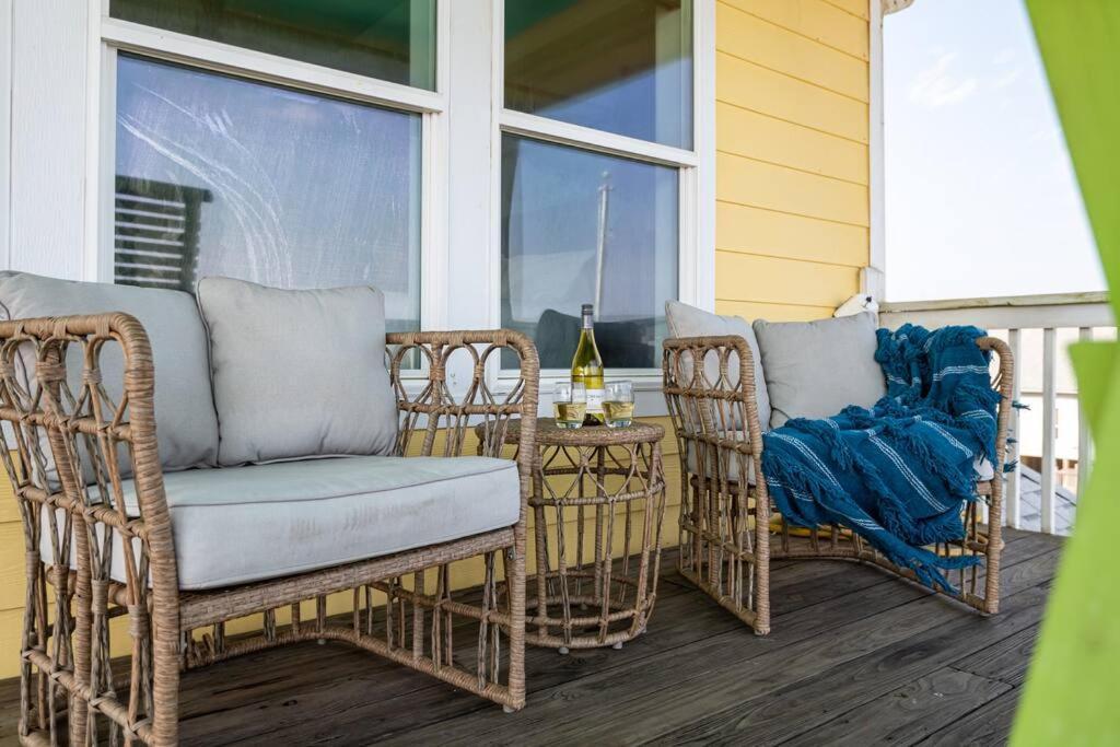 Beachfront*Spectacular View*4 Bd*Sleeps 14 Villa Bolivar Peninsula Esterno foto