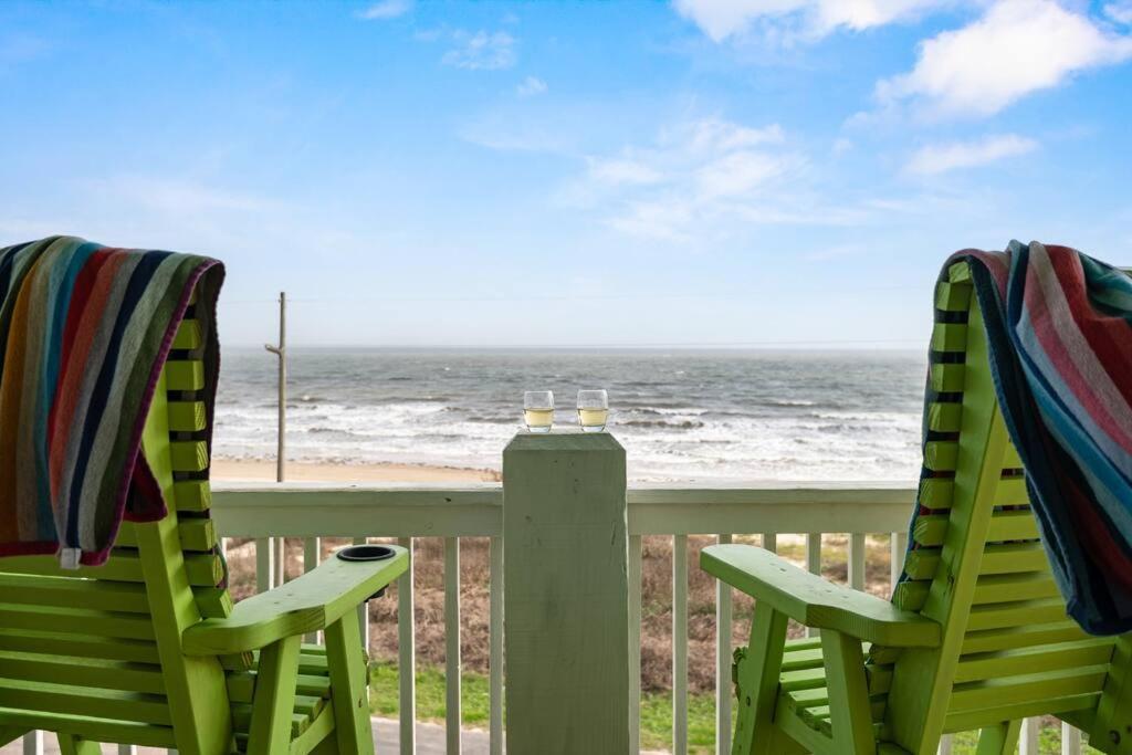 Beachfront*Spectacular View*4 Bd*Sleeps 14 Villa Bolivar Peninsula Esterno foto