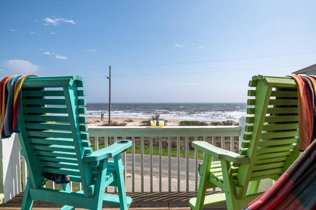 Beachfront*Spectacular View*4 Bd*Sleeps 14 Villa Bolivar Peninsula Esterno foto