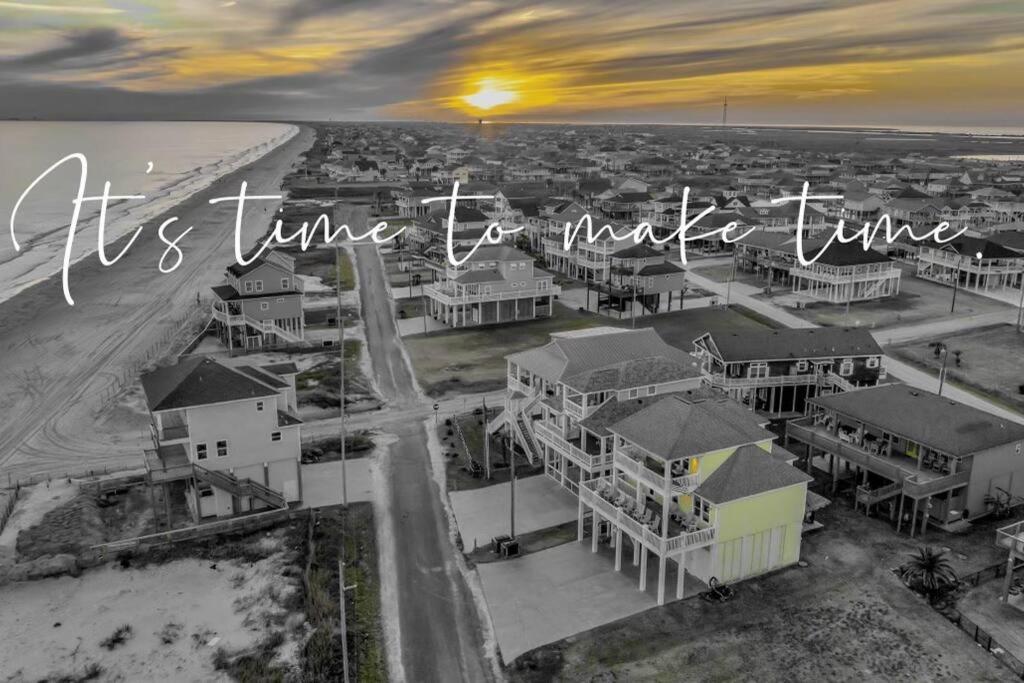 Beachfront*Spectacular View*4 Bd*Sleeps 14 Villa Bolivar Peninsula Esterno foto